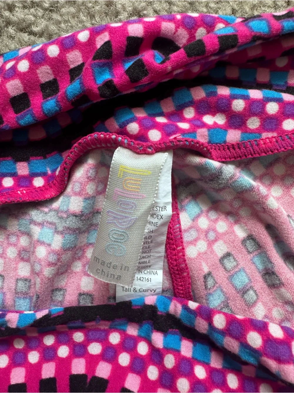 LuLaRoe bold patterned